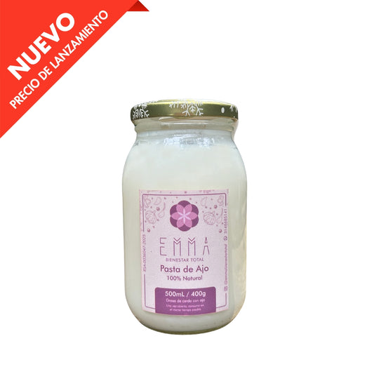 Pasta de ajo con grasa de cerdo (500ml/400gr)